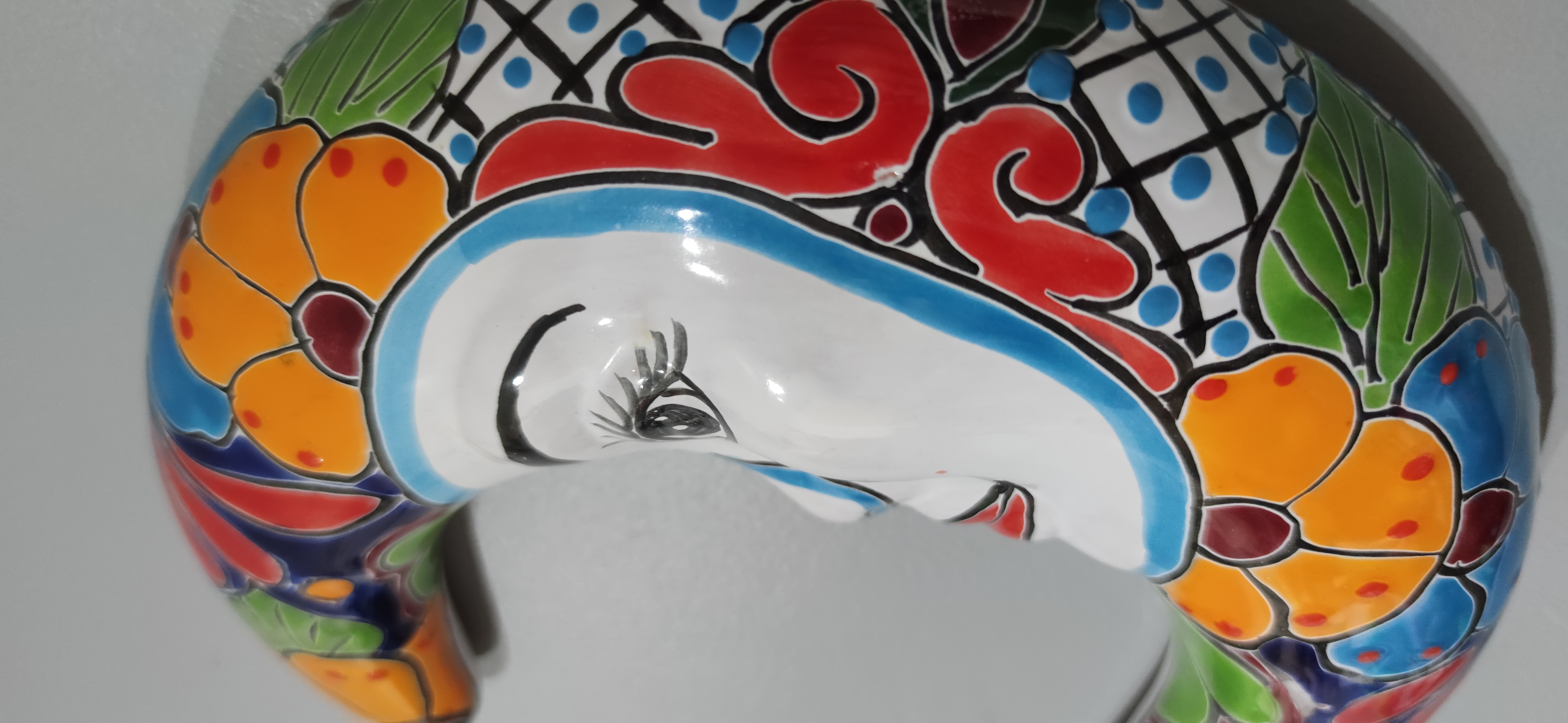 Talavera - style Moon