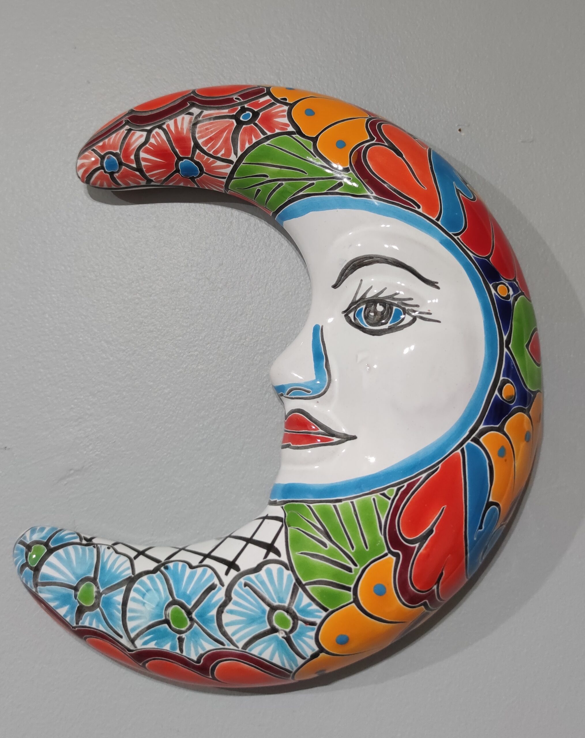 Talavera - style Moon