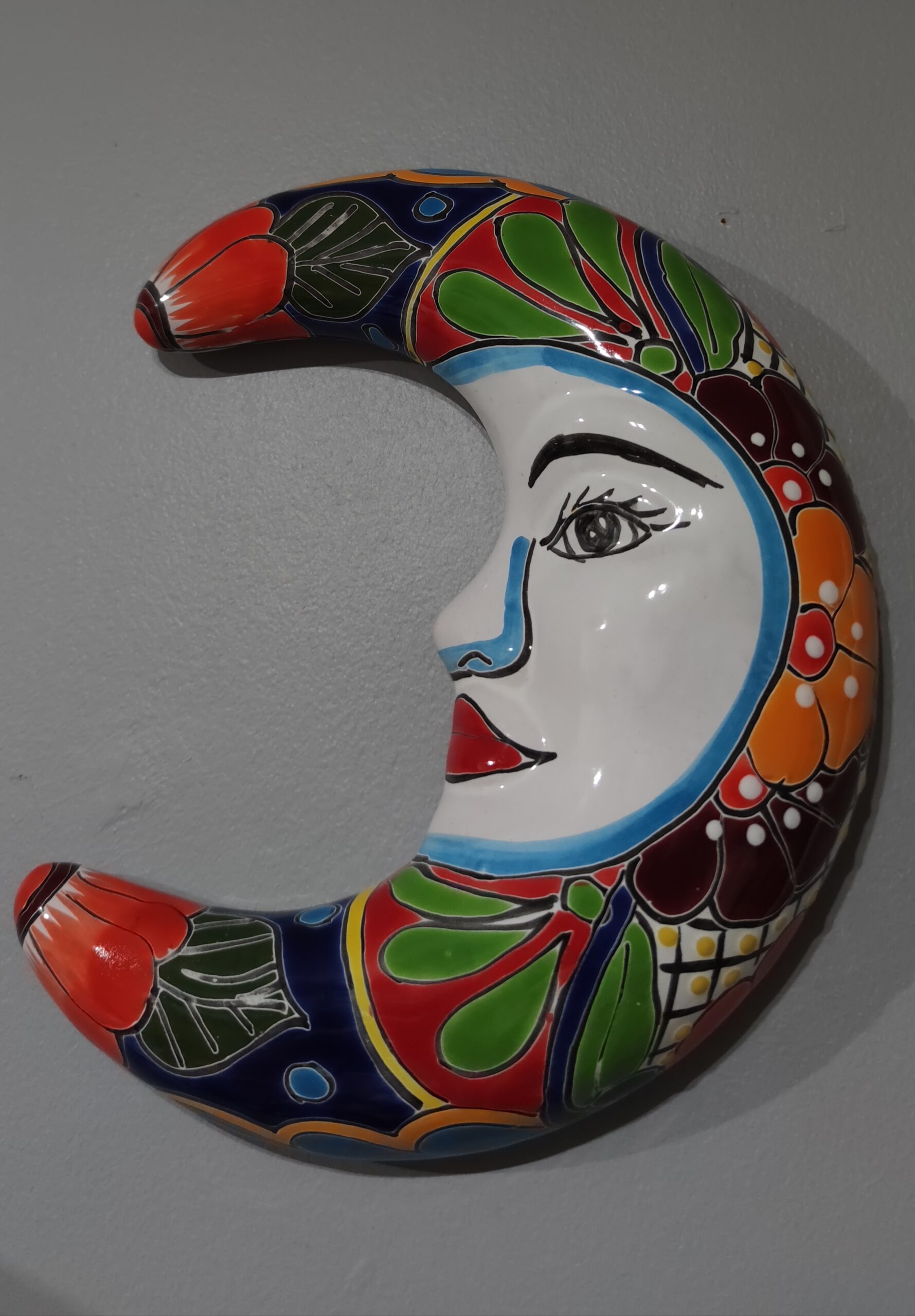 Talavera - style Moon