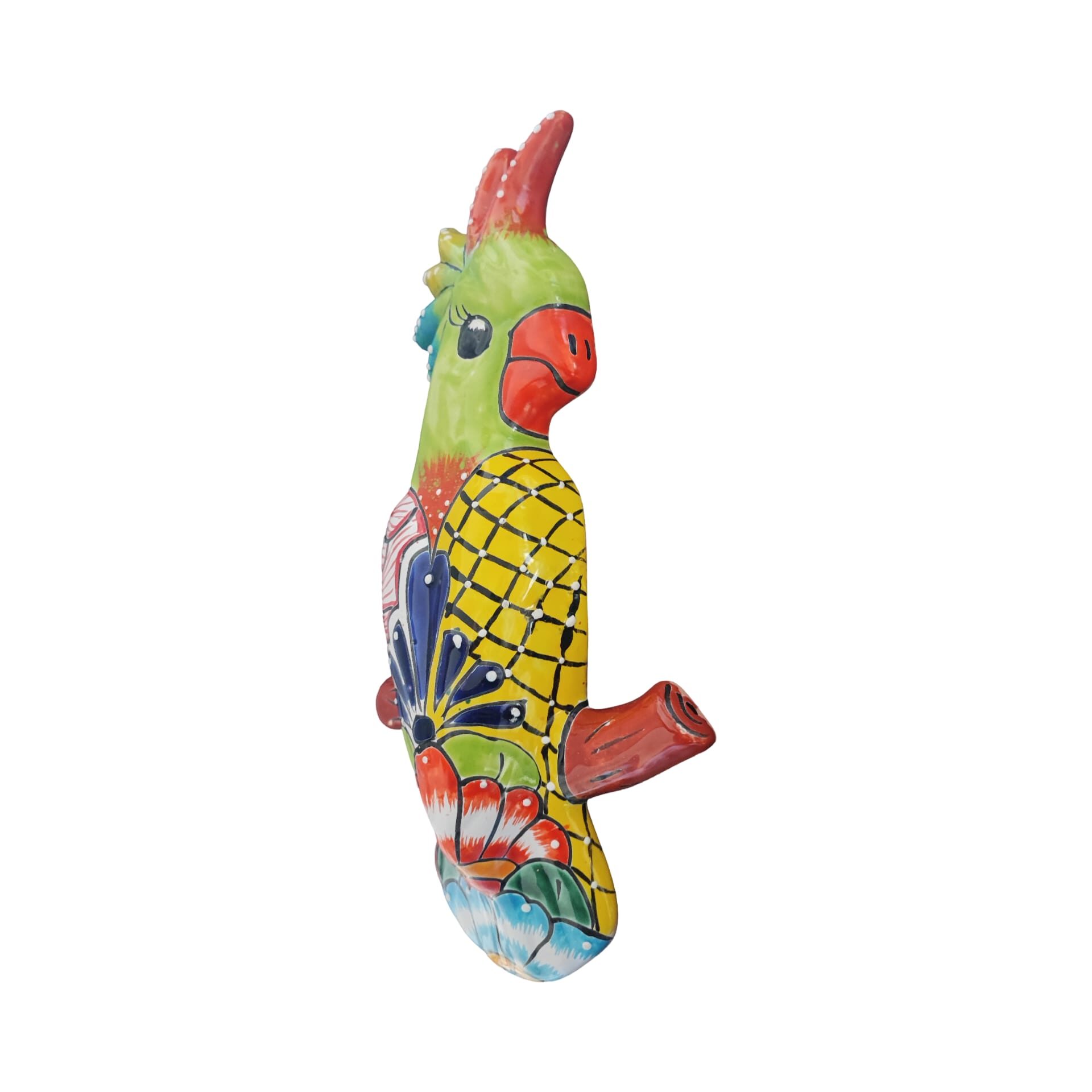 Talavera – style Parrot
