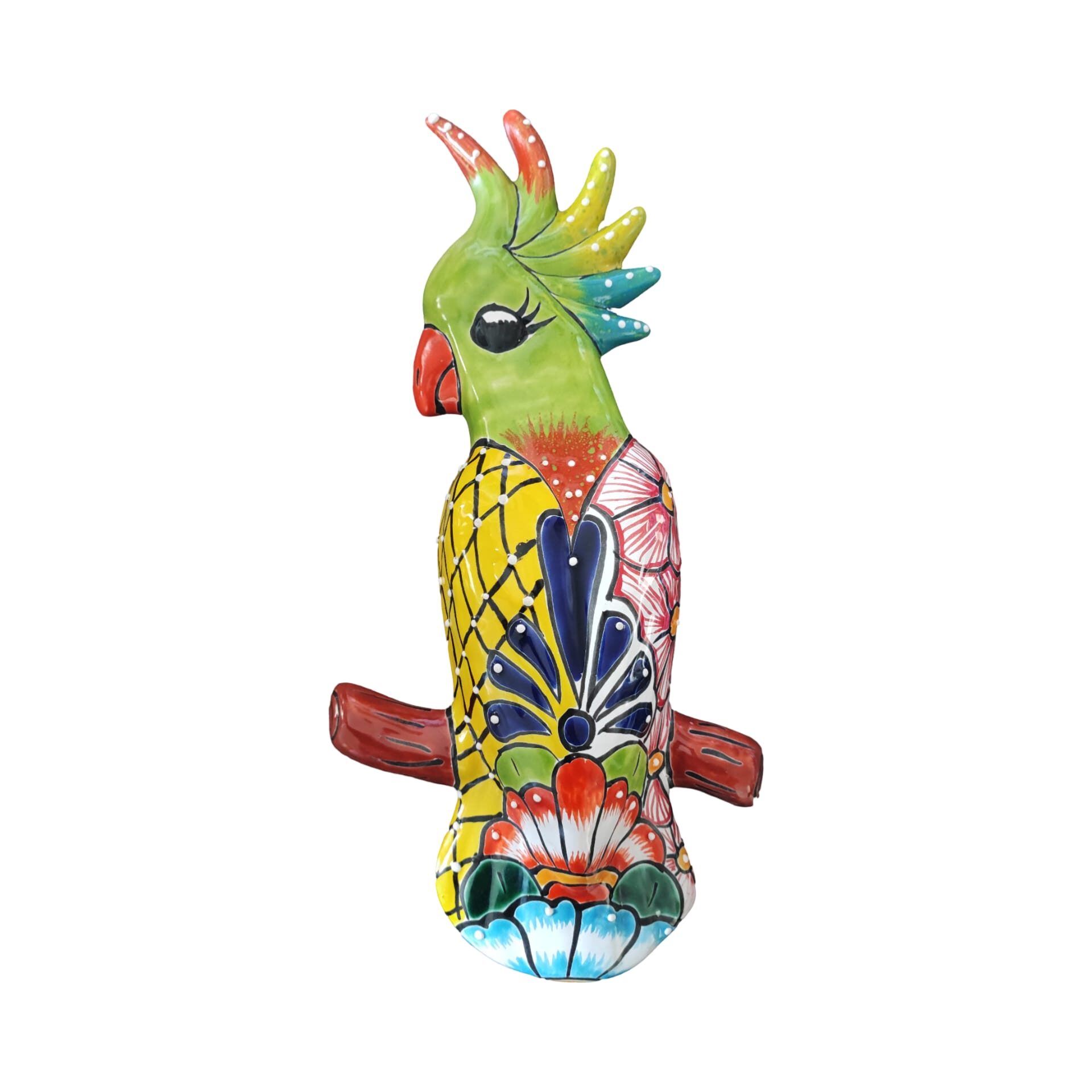 Talavera – style Parrot