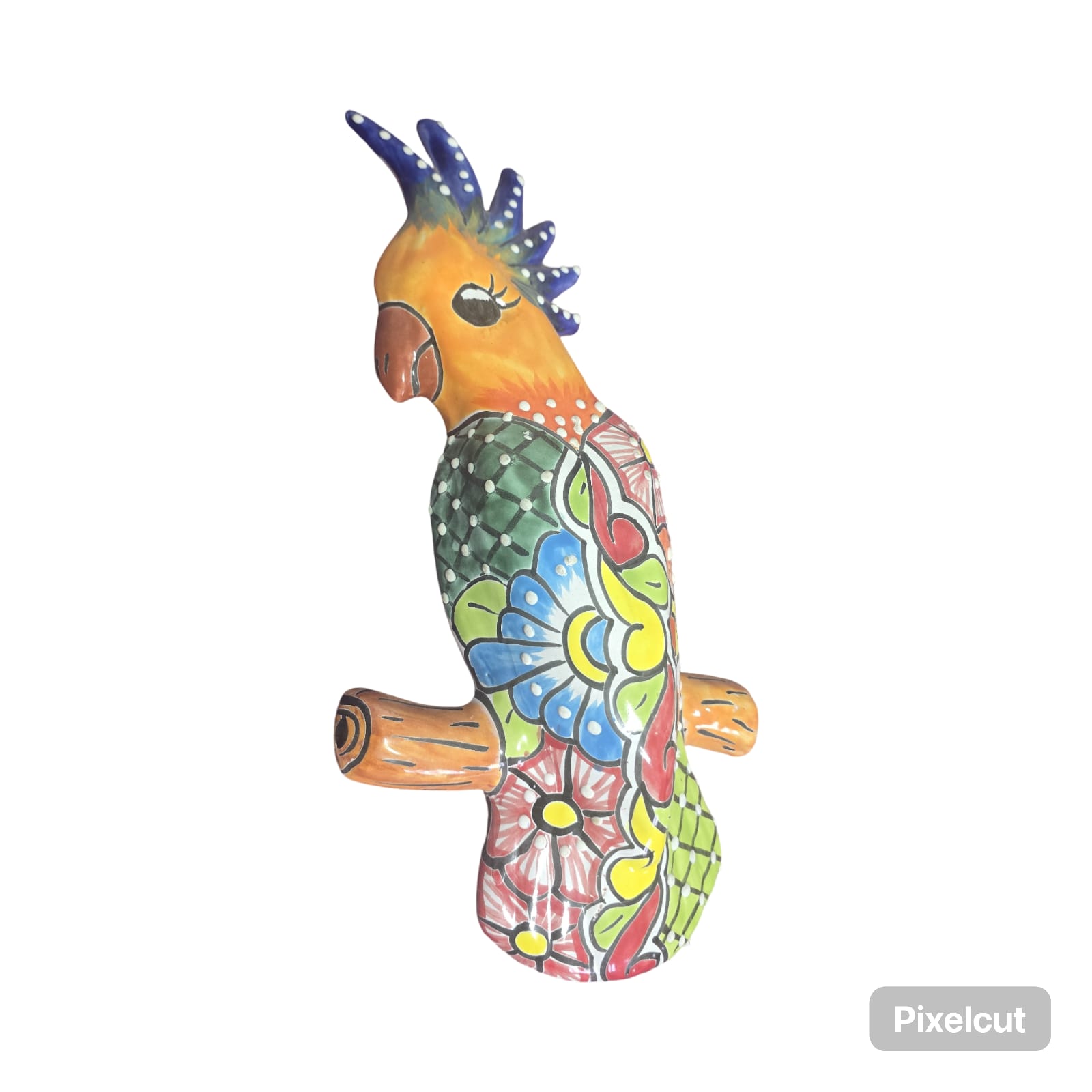 Talavera – style Parrot