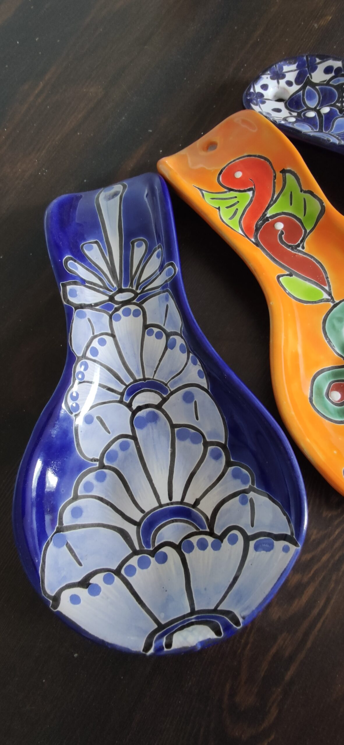 Talavera - style Spoon rest