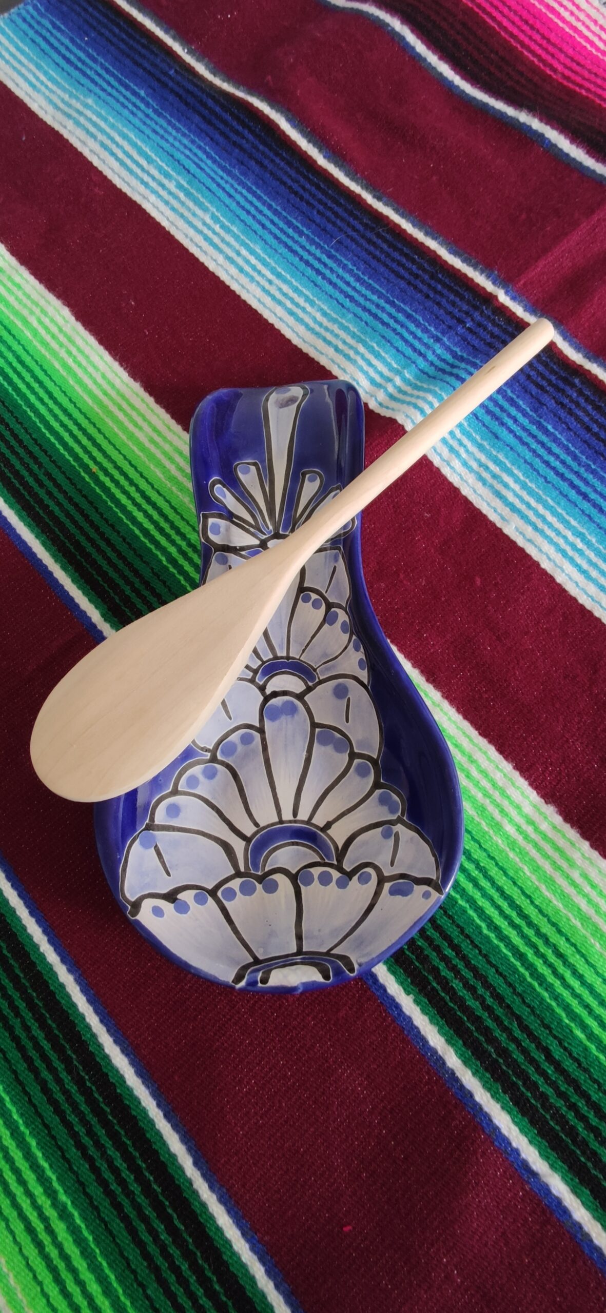 Talavera - style Spoon rest