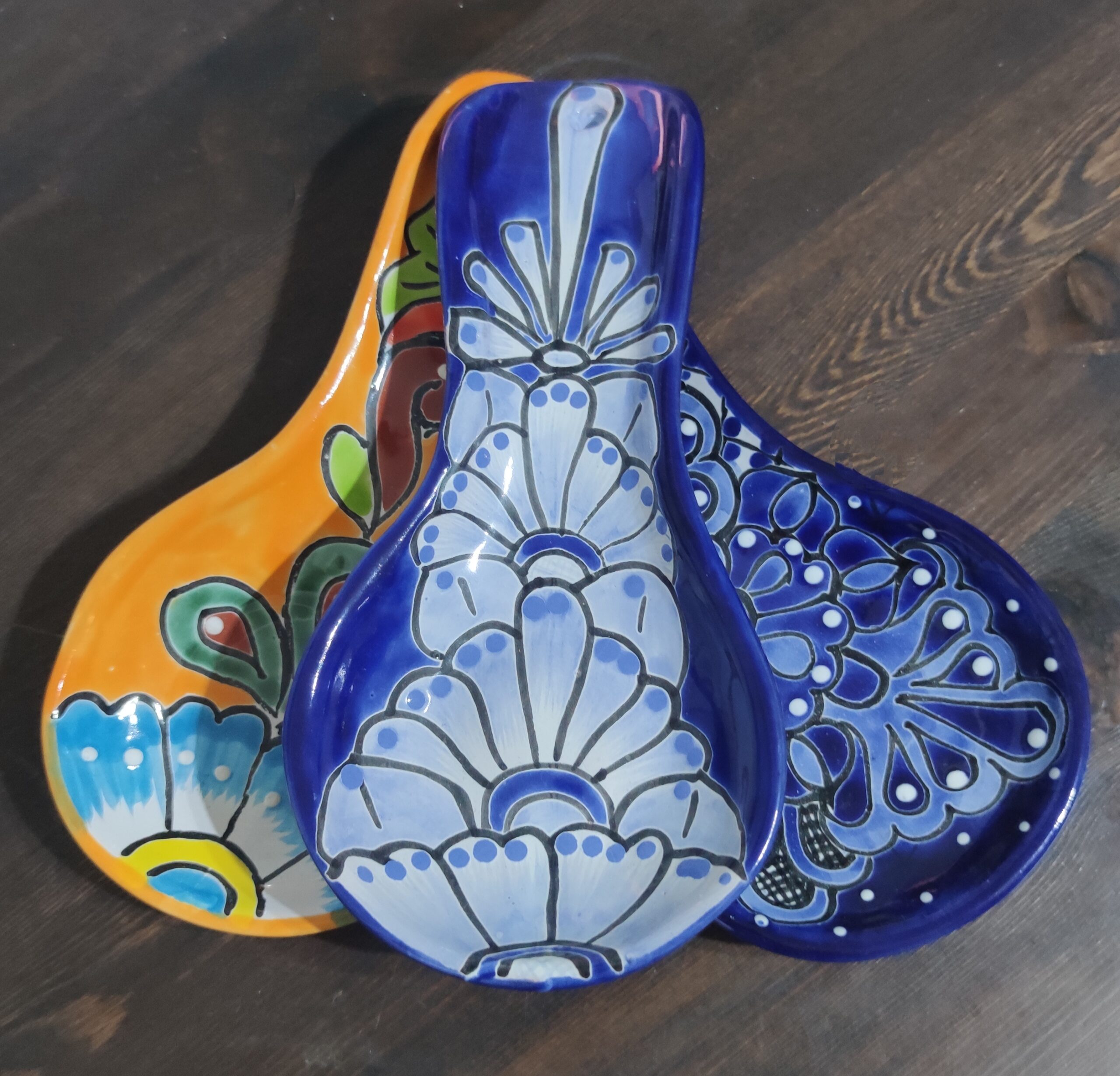 Talavera - style Spoon rest